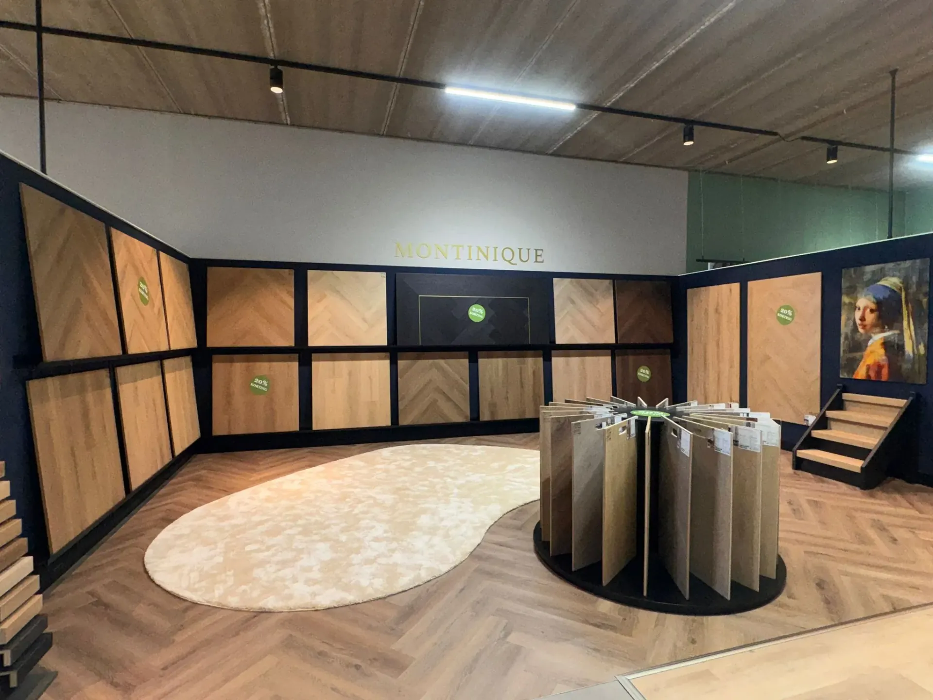 De showroom van Parket Floors & More in Hoorn